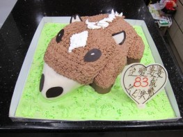 3D-279 小牛立體蛋糕