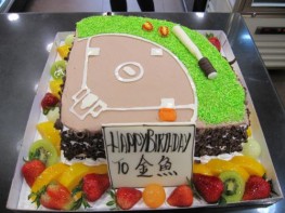 S-114 棒球場蛋糕