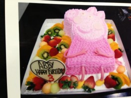 3D-332 Peppa pig 立體蛋糕