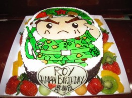 K-85 WAR GAME迷彩做型Q版小朋友蛋糕