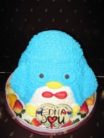 3D-169 藍色小企鵝蛋糕