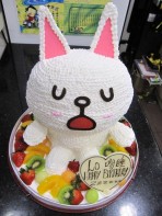 3D-276 Line公仔Cony立體蛋糕