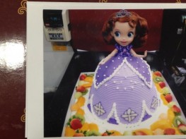 3D-297 公主立體蛋糕