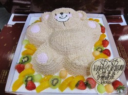 3D-154 小熊蛋糕
