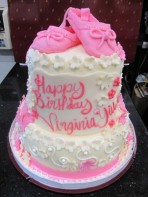 3D-252 芭蕾舞鞋多層蛋糕