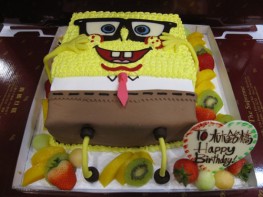 3D-161 海綿寶寶蛋糕