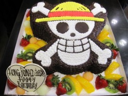 3D-201 海賊旗蛋糕