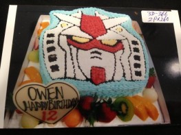 3D-366 變形金剛立體蛋糕