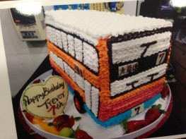 3D-302 巴士立體蛋糕