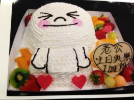 3D-318 Line公仔Cony蛋糕