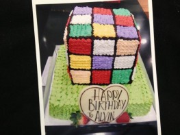 3D-344 扭計骰立體蛋糕