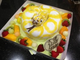 3D-378 眼鏡蛇立體蛋糕