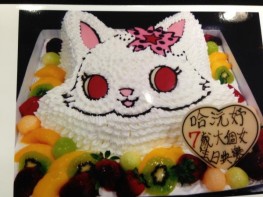 3D-324 卡通白兔立體蛋糕