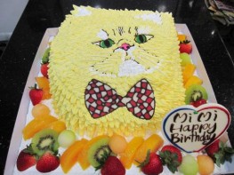 3D-227 憤怒的貓咪蛋糕