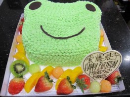 3D-247 小青蛙立體蛋糕