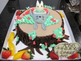 3D-198 樹樁立體蛋糕