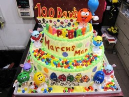 3D-270 MM公仔背景蛋糕