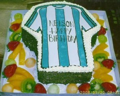 S-81 足球球衣生日蛋糕