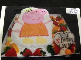 3D-364 Peppa Pig立體蛋糕