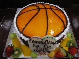 S-102 籃球形狀蛋糕