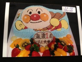 3D-355 麵包超人立體蛋糕