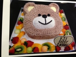 3D-328 Line公仔熊大立體蛋糕