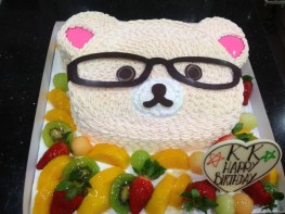 3D-376 鬆弛熊立體蛋糕